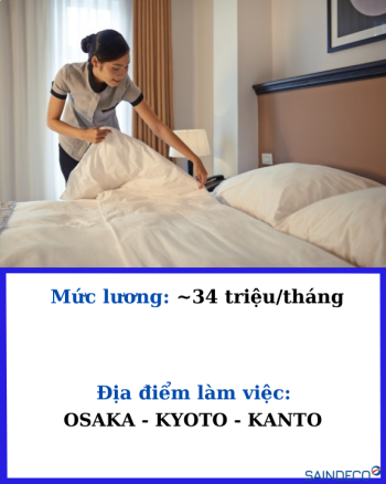 DỌN DẸP PHÒNG KHÁCH SẠN