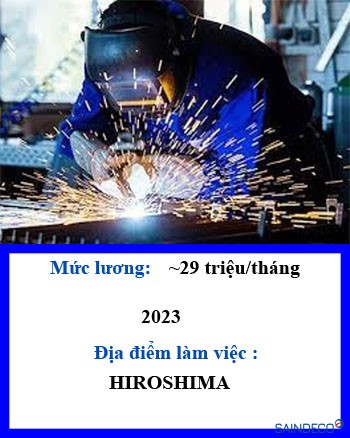 Đơn hàng ngành nghề Hàn bán tự động 2023