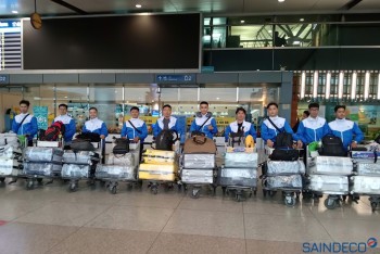 Buổi Tiễn đưa TTS SAINDECO xuất cảnh