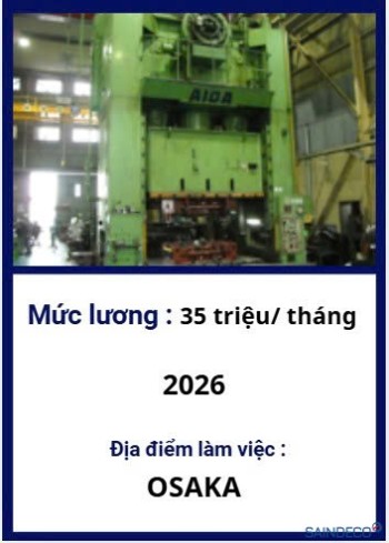 GIA CÔNG CƠ KHÍ PHAY 06/2026