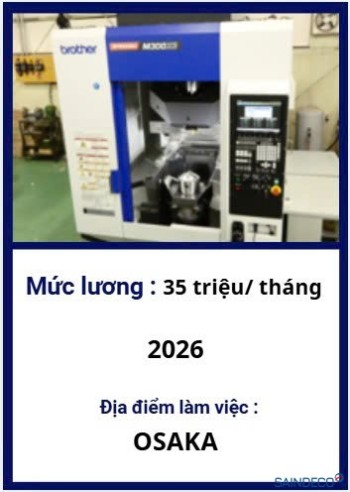 GIA CÔNG CƠ KHÍ PHAY 07/2026