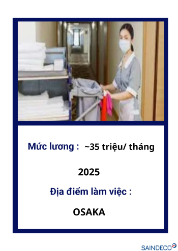 Dọn dẹp khách sạn 11/2025