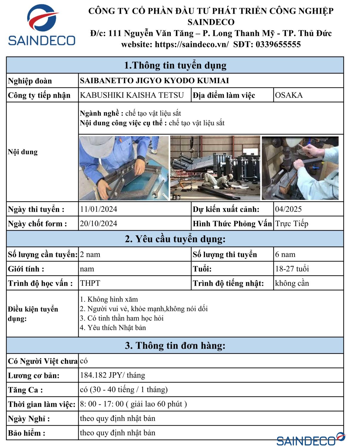 chế tạo vật liệu sắt 